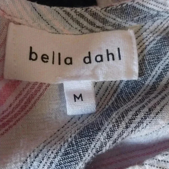 Bella Dahl Fairycore Belted Stripped Maxi Dress Size M - Picture 3 of 5